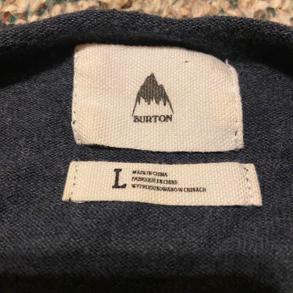 Men’s Burton light sweater - Picture 3 of 3
